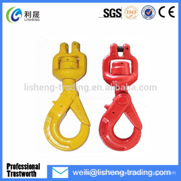 Factory direct sales safety swivel clevis hook with latch